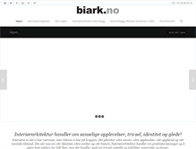 Tablet Screenshot of biark.no